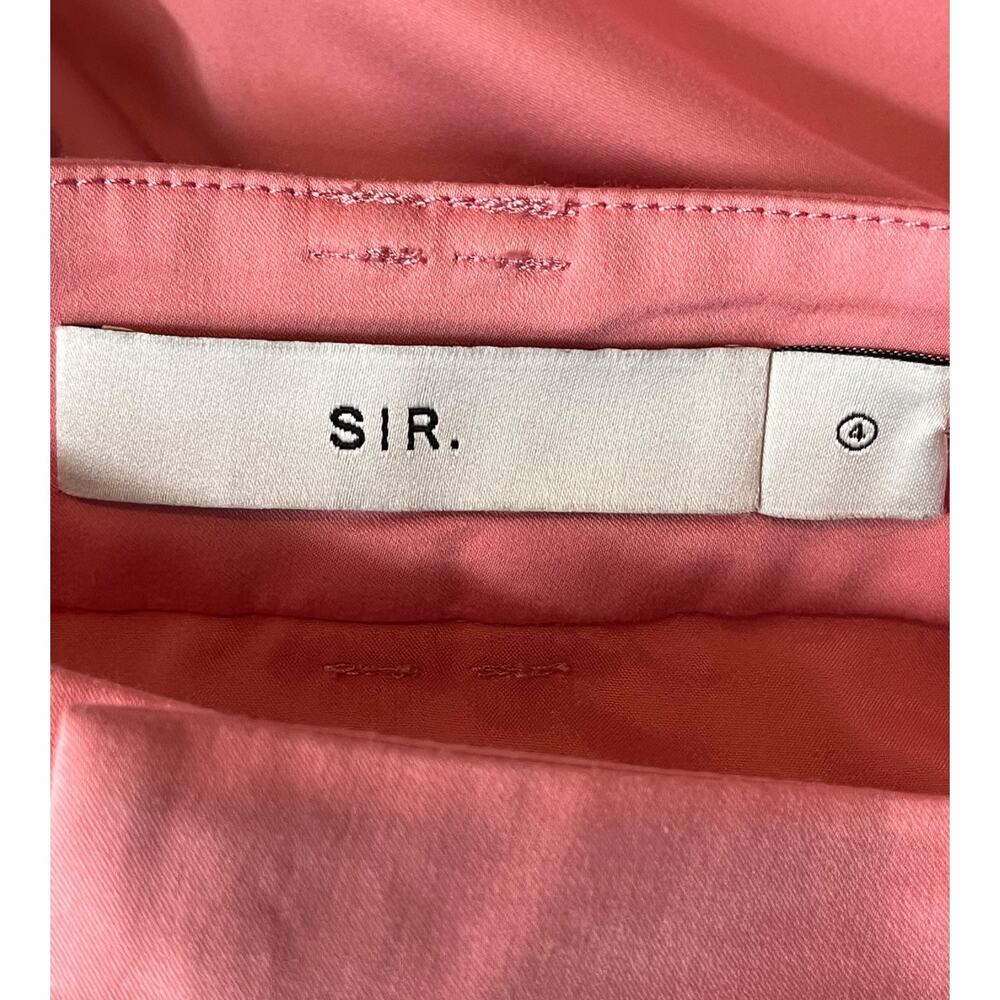 SIR. skirt Giacomo Split pink size 4 (US 10) - Picture 5 of 8